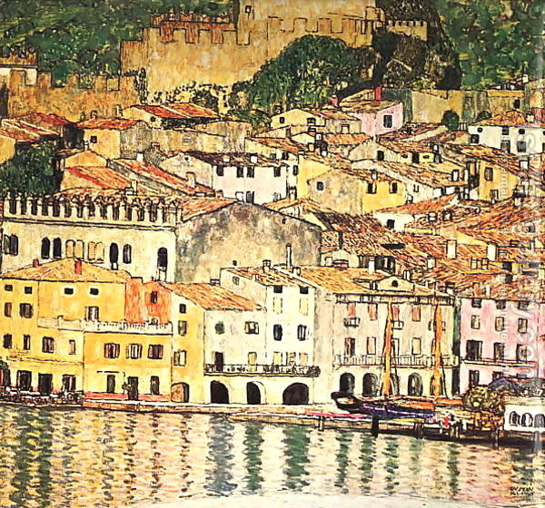 Gustav Klimt - Malcesine on Lake Garda 1913